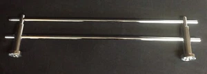 Danze Rouge Double Towel Bar 24" Chrome Finish DH440177 W10 - Picture 1 of 7