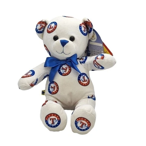 MLB Texas Rangers Build A Bear Stuffed Animals Limited Edition Teddy Bear Cover