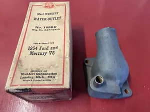 NORS WOHLERT WATER OUTLET FITS 1954 FORD MERCURY V8 - Picture 1 of 8
