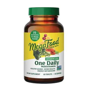 MegaFood Women 55+ One Daily  60 tabs-Optimal Aging, Immune, Vitamin A, C, D, E - Picture 1 of 1