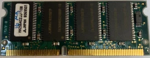 MH2S64CZJJ-10B Mitsubishi 32MB PC66 66MHz non-ECC Unbuffered CL2 144-Pin SoDimm - Picture 1 of 2