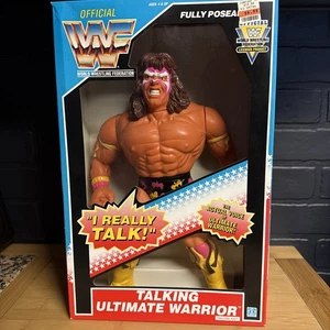 WWF Ultimate Warrior Talking Hasbro 12" Wrestling Figur WWE WCW 1991 SEALED NIB - Bild 1 von 8