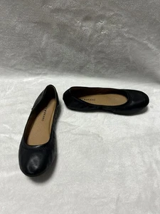 Women’s Lucky Brand black Emmie Ballet Flats shoes size 7.5 - Picture 1 of 8