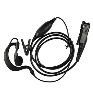 G Shape Słuchawki Zestaw słuchawkowy Mic PTT do Motorola XPR3500e Walkie Talkie 2-drożne radio - Zdjęcie 1 z 5