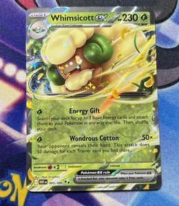 Whimsicott ex 005/086 Sv: White Flare Double Rare Holo - Picture 1 of 2