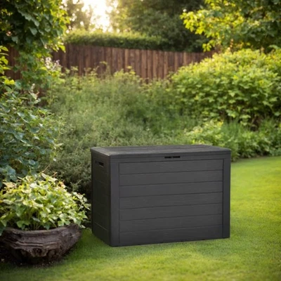Gartentruhe PP Aufbewahrungsbox Gartentruhe Gartenbox Auflagenbox Kissenbox Box - Bild 1 von 4