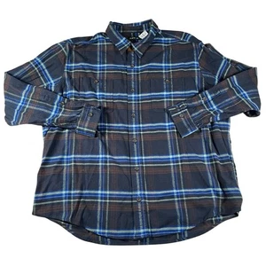 Camisa Orvis NUEVA CON ETIQUETAS Pesada "Franela Perfecta" Calce Clásico Para Hombres Talla XXL Cálida Informal - Imagen 1 de 5