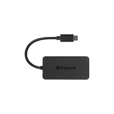 Transcend HUB2C USB 3.2 Gen 1 (3.1 Gen 1) Type-C Nero - Immagine 1 di 4