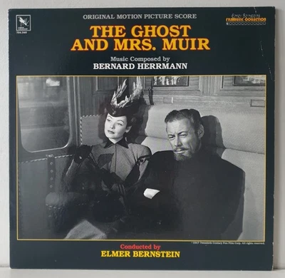 The Ghost And Mrs. Muir - Bernard Herrmann – 1985 LP Vinyl Record Soundtrack - Image 1 of 4