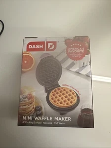 Dash Mini 4" Waffle Maker Non Stick 350 Watts, Brand New! - Picture 1 of 3