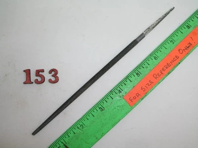 6" Round Taper File Bastard Heller USA - Image 1 of 2