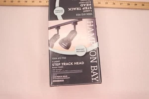 Hampton Bay 1-Light Linear Track Lighting Head Black 813790 - Picture 1 of 4