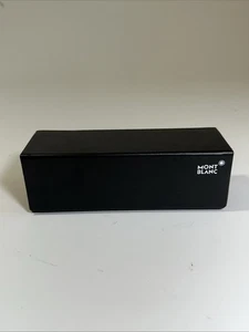 Occhiali da sole Mont Blanc Montblanc occhiali da vista pelle quadrati grandi custodia rigida SOLO - Foto 1 di 5