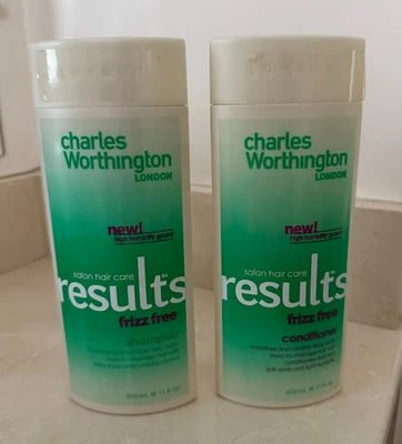 Champú y acondicionador Charles Worthington London Results sin frizz 11 OZ cada uno Foto 1 de 4