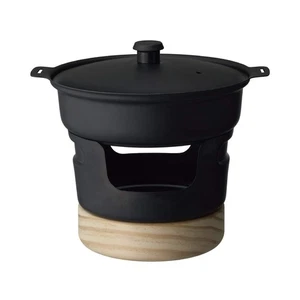 Iron pot mini 470ml solid fuel black with recipe LivE - Picture 1 of 8