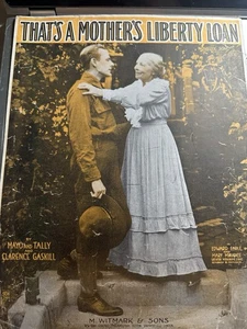 Confezione 2 spartiti musicali 11x14 WW1 di vari anni - Foto 1 di 2