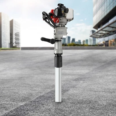 2 Stroke Gas Powered T Post Driver Fence Pile Driver Jack Hammer w/Chisel 32.7cc - Image 1 of 4