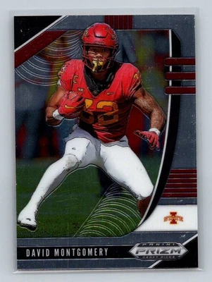 David Montgomery 2020 Panini Prizm Draft Picks #27 Iowa State Cyclones - Image 1 of 2