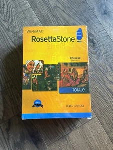 Rosetta Stone TOTALe Chinese Mandarin Level 1,2,3,4, & 5 COMPLETE New Sealed - Afbeelding 1 van 2