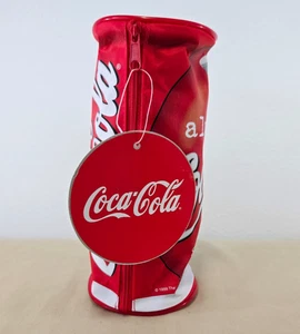 Vintage Coca Cola Federmäppchen 9" Neu 1999 Neu mit Etikett - Bild 1 von 8