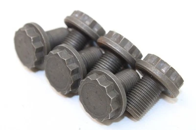 2010-2017 AUDI S5 CONVERTIBLE CLUTCH FLYWHEEL BOLTS SET OF 6 OEM - Image 1 of 4