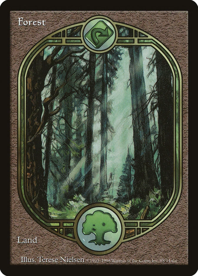 MTG Forest 088 Full Art  - Unglued #88 - Image 1 of 1