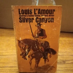 Silver Canyon Louis L'Amour Western Novel Paperback - Picture 1 of 4