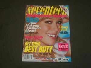 2005 JUNE SEVENTEEN MAGAZINE - HILARY DUFF COVER - B 1707 - Picture 1 of 2