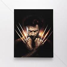 Wolverine Poster Canvas Logan Hugh Jackman X-Men Marvel Movie Art Print #3329