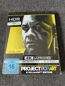 The Equalizer (2014) | Limited Pop Art Steelbook 4K Ultra HD + Blu-Ray OVP - Bild 1 von 3