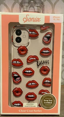 🍒 Sonix Clear Coat Series labios besos iPhone 11/XR Foto 1 de 2