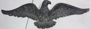 Vintage Cast Iron Metal Spread Eagle Mid Century Modern Decor - Picture 1 of 15
