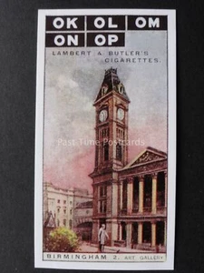 No.48 BIRMINGHAM OH OK OL OM ON Motor Index Marks REPRO by Lambert & Butler 1926 - Picture 1 of 1