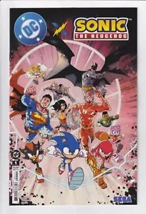 DC X SONIC THE HEDGEHOG #1 NM 3/19/25 comics A-Z single - Picture 1 of 3