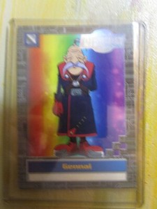 Animated Series 2 Digimon Trading Card Gennai 2 of 32 Silver Stamp~