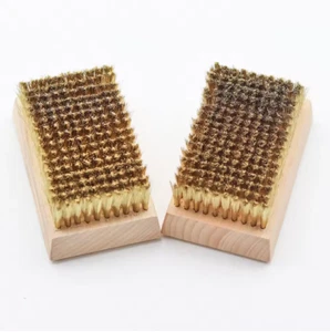 Copper Wire Brush for Cleaning Metal Anilox Roller and Gravure Roller j - Picture 1 of 4