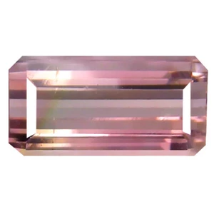 1.70 ct Charming Octagon Cut (10 x 5 mm) Un-Heated Pink Tourmaline Gemstone - Afbeelding 1 van 1