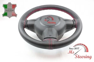 FUR ACURA ZDX 10-13 SCHWARZ LEDER-LENKRADABDECKUNG, ROSA 2 STIT - Bild 1 von 12