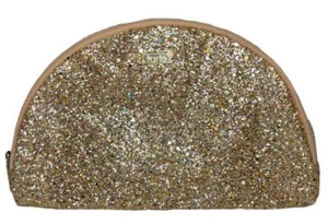 NUEVO Bolso de Maquillaje Tarte Sparkle & Shine Gold Rush Brillo Bolsa de Cosméticos de Viaje - Imagen 1 de 6