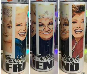 Golden Girls 20Oz Tumbler w/Lid & Straw - Picture 1 of 1