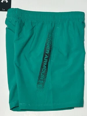 Under Armour Boys UA Woven Graphic Shorts Choose Size Color - Image 1 of 4