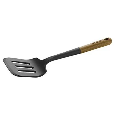 STAUB Silicone Spatula Turner, Perfectly Angled for Lifting  Assorted Styles  - Image 1 of 4