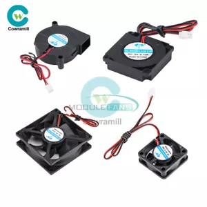 DC 5V/12V/24V Computer 3D Printer Radiator Cooler Fan Portable Mini Cooling Fans - Picture 1 of 99