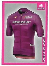 N.13 Ciclamino Jersey - 2019 Giro D'Italia 102 Panini