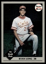 1991 Front Row Draft Picks #18 Ryan Long Dobie Longhorns