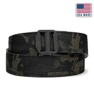 Cinturón de pistola táctico de nailon multicam Kore camuflado EDC de 1,5" con hebilla X7 de 24" a 54" - Imagen 1 de 5