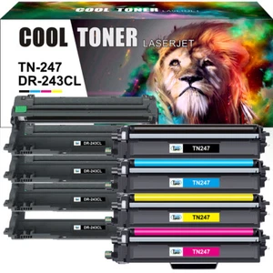 TONER/Trommel Compatible with Brother TN-247 DR-243CL MFC-L3750CDW DCP-L3550CDW - Afbeelding 1 van 17