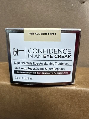 Crema de ojos IT Cosmetics Confidence 48 horas complejo de hidratación y péptidos .5 oz-A474341 Foto 1 de 4