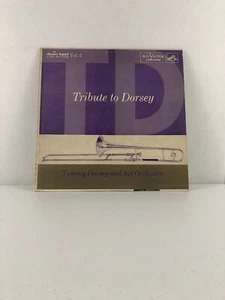 LP TOMMY DORSEY TRIBUTE TO DORSEY RCA LPM-1433 PICTURE OF ELVIS BACK COVER EX/EX - Picture 1 of 4