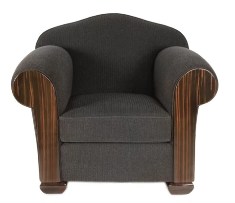 ART DECO ARMCHAIR LEULEU CIRCA 1925 Cover